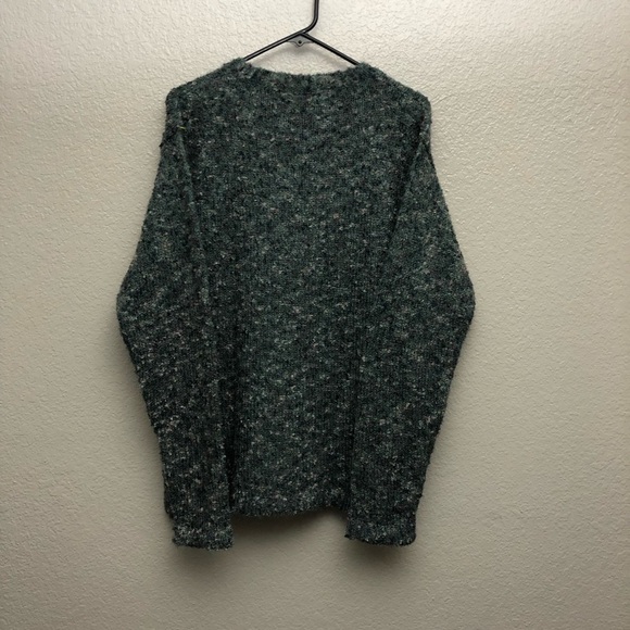 Cedar Canyon Women’s Dark Teal Wool Blend Crewneck Sweater Large NWT - Picture 3 of 3
